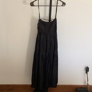 Nasty Gal Black Maxi Dress